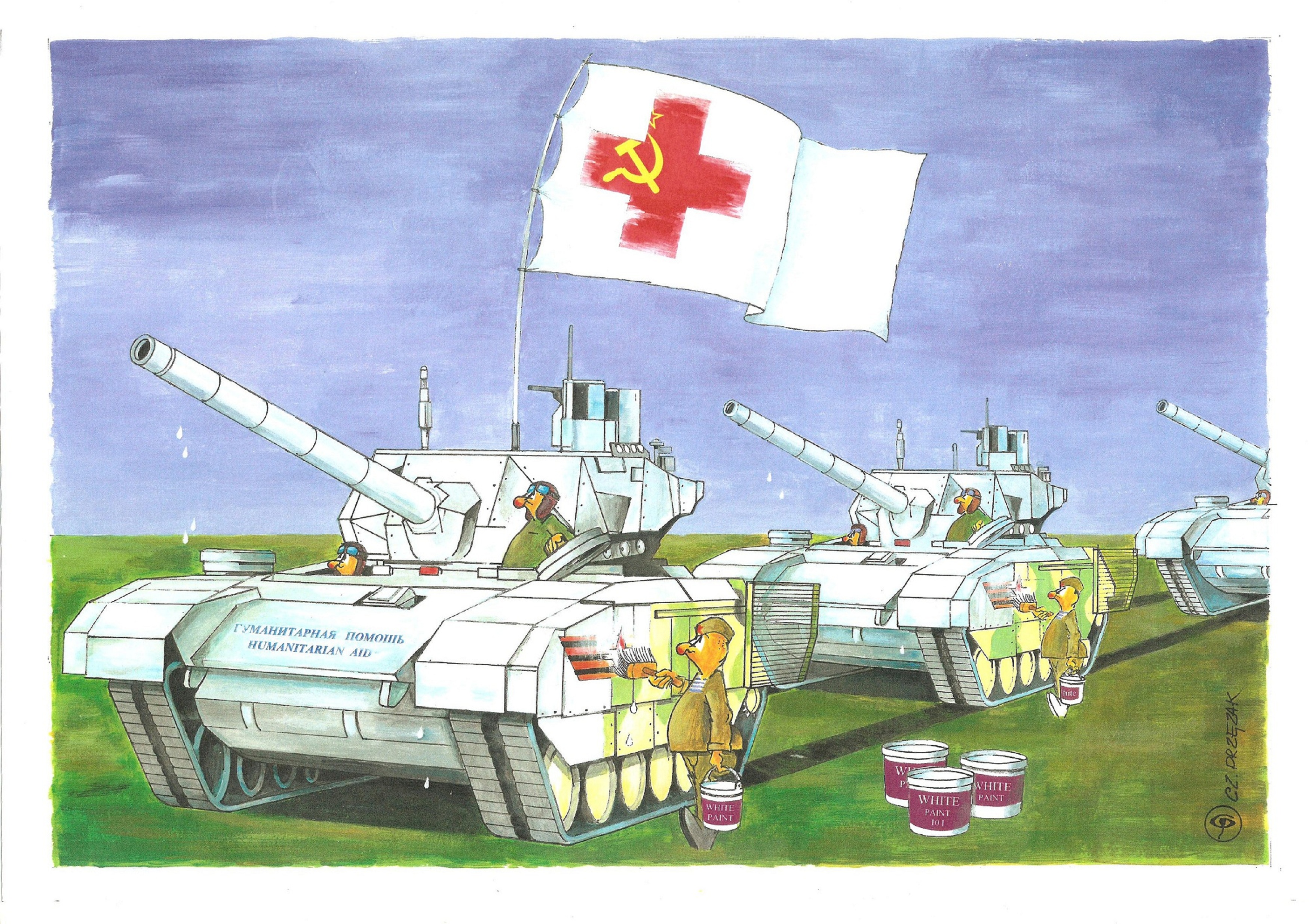 Pomoc humanitarna — Czesław Przęzak